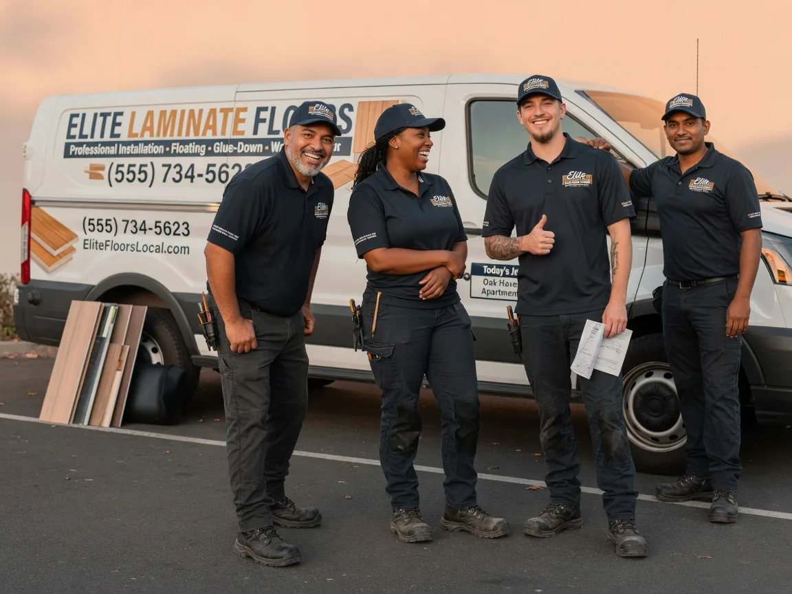 Laminate flooring installation company in Moselle, MS